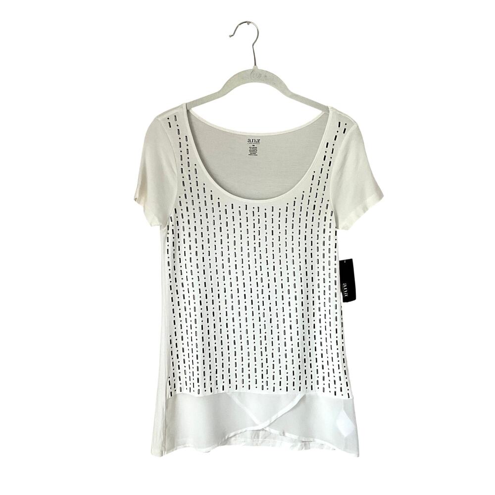 A.n.a. A New Approach Beaded Snowdrift Top: Y2K, Modern